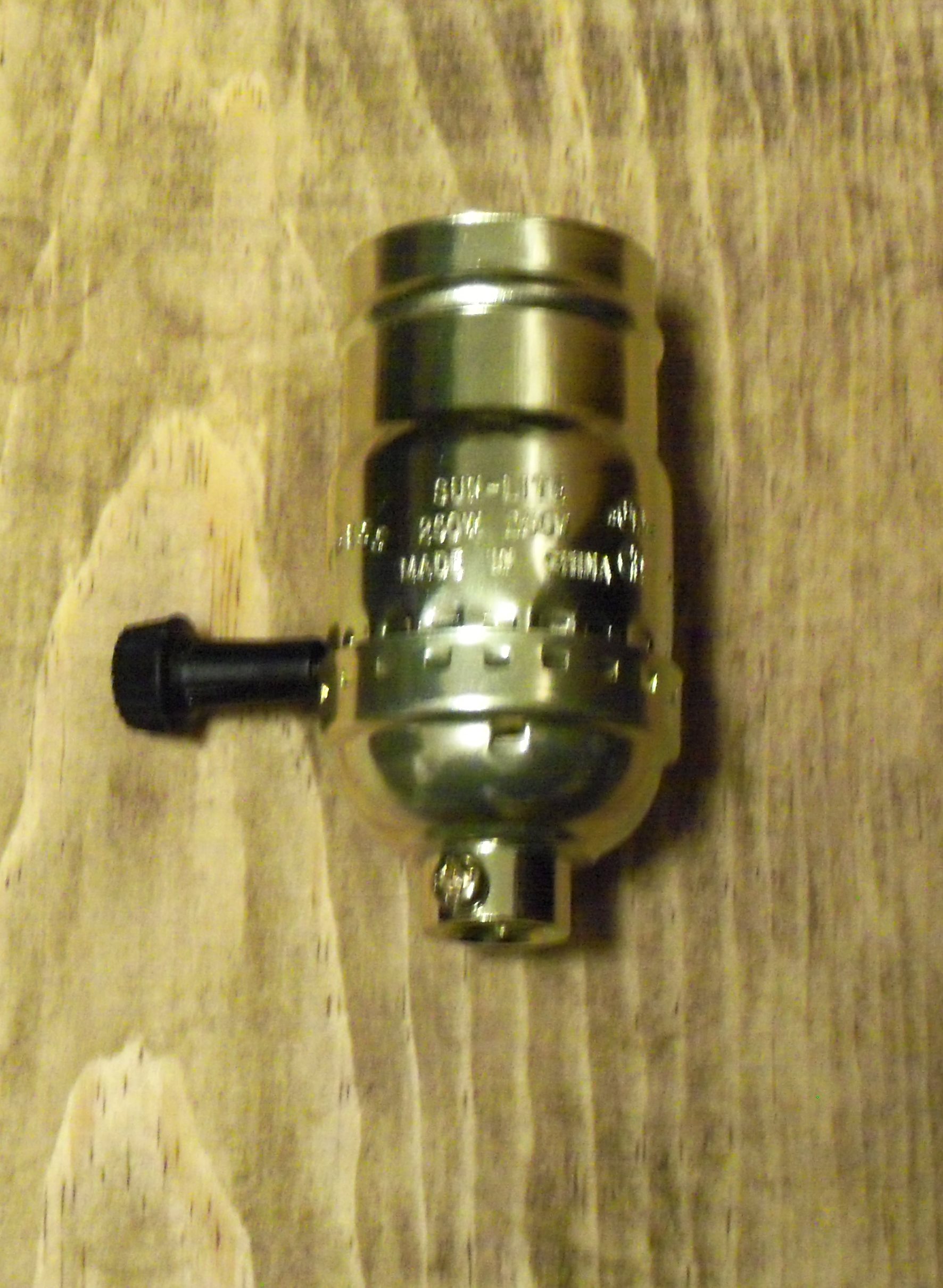 Bright Brass Socket
